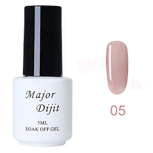 DressLksnf Esmalte de Uñas Elegante Moda para Mujer Esmalte de Uñas Esmalte Permanente Esmalte Endurecedor para Uñas Color Casual