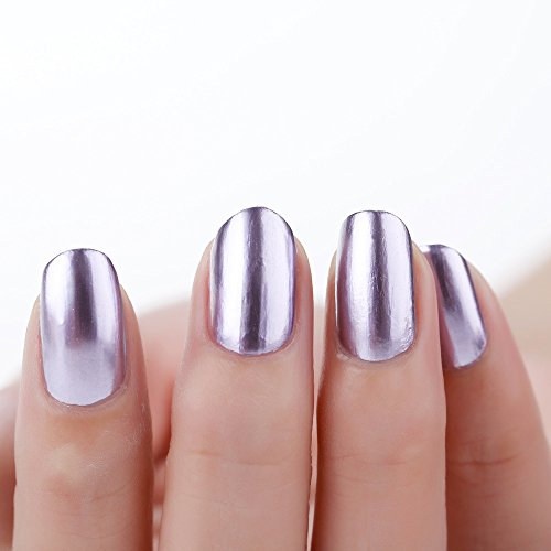 DressLksnf Esmalte de Uñas Moda para Mujer Esmalte de Espejo Color Puro Esmalte Endurecedor para Uñas Estilo Simple