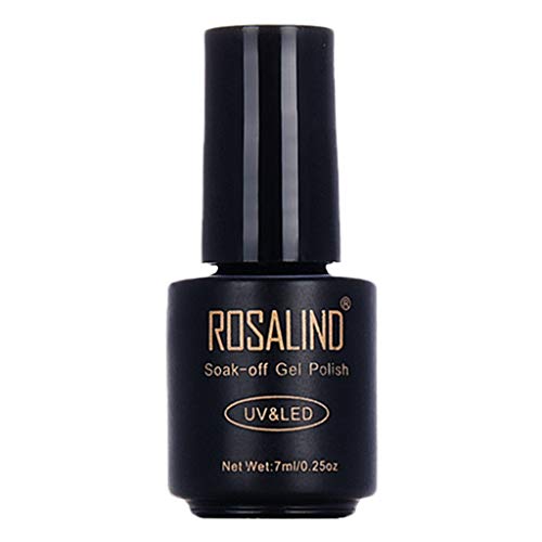 DressLksnf Esmalte de Uñas Moda para Mujer Esmalte Gel Original Elegante Esmalte Permanente Esmalte Endurecedor para Uñas Color Oscuro