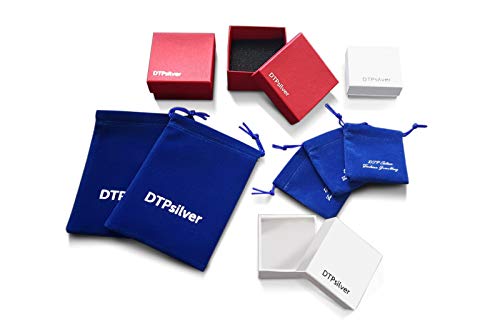 DTPsilver - Pendientes para mujer, pequeño aro de plata fina 925, juego de 3 pares, grosor de 1,2 mm, diámetro de 12 mm