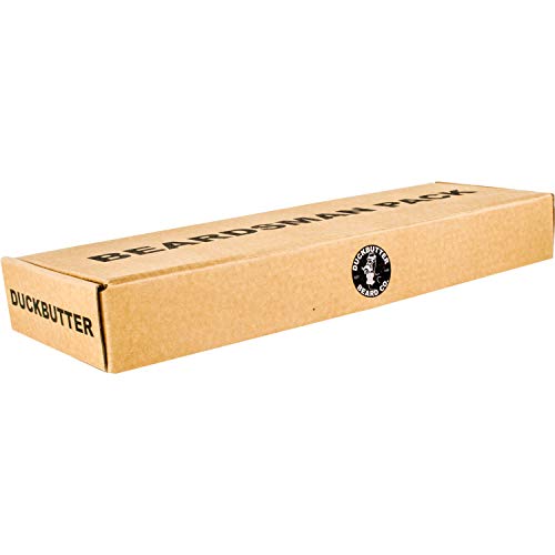 DUCKBUTTER Aceite Para Barba de Duck Butter - Paquete Beardsman - 4 Aromas con Juego de Cepillo y Peine para Regalo | Beardsman Pack