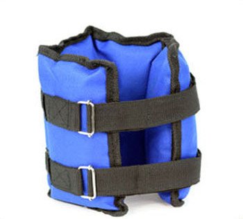 Ducomi Juri - Soft Pesos para Tobillos y Muñecas - Ideal para Deportes y Actividad Física - Mejora el Tono Muscular de Las Extremidades Inferiores y Superiores (Azul, 2 x 0,250 Kg)