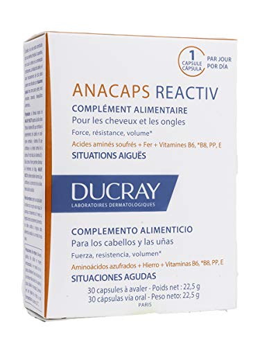 DUCRAY ANACAPS Cabello y Uñas 30 cápsulas