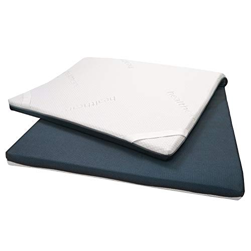 Duermete Topper Viscoelástico Ergofresh Premium con 5cm de Viscogel con Efecto Antiestrés, 150x190