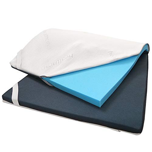 Duermete Topper Viscoelástico Ergofresh Premium con 5cm de Viscogel con Efecto Antiestrés, 150x190