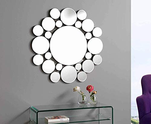 DUGARHOME - Espejos Modernos Cristal - Redondo (80X80)