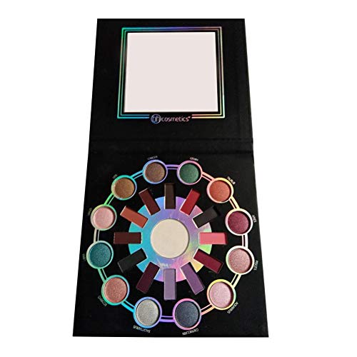 duhe189014 Matte Makeup Eyeshadow Palette Zodiac 24 Cuentas de Alto Brillo
