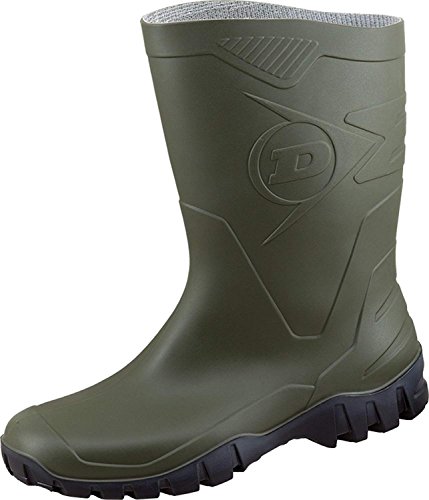 Dunlop Dee - Botas de caña baja (talla 37), color verde oliva
