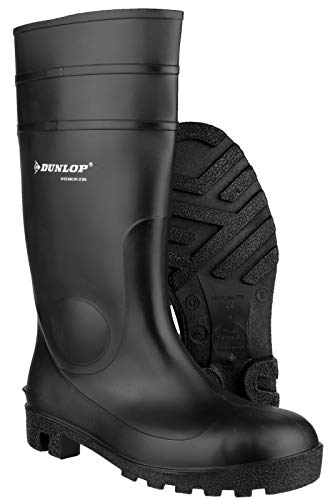 Dunlop Protective Footwear (DUO18) Dunlop Protomastor, Botas de Seguridad Unisex Adulto, Black, 41 EU