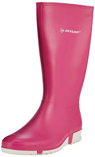 Dunlop Protective Footwear (DUO18) Dunlop Sport Retail, Botas de Goma de Trabajo Unisex Adulto, Pink, 39 EU