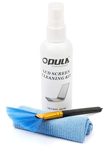 DURAGADGET Kit para Limpiar La Pantalla De Cámara instantánea Fujifilm Instax Square SQ10 - Limpiador + Paño De Microfibra + Brocha - Anti Manchas