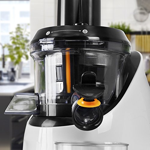 Duronic JE2 Licuadora de 200W para frutas y verduras – 2 Velocidades – Boca Ancha 45 mm – Boquilla antigoteo – Jarra de 600ml – Libre de BPA – Filtro Pulpa