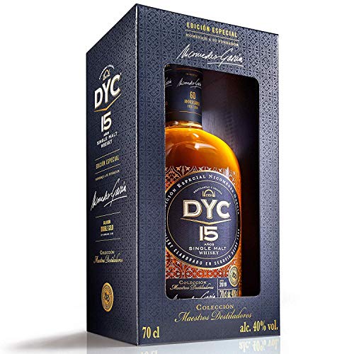 DYC 15 Años Edición Especial 60 Aniversario Single Malt Whisky, 40% - 700 ml