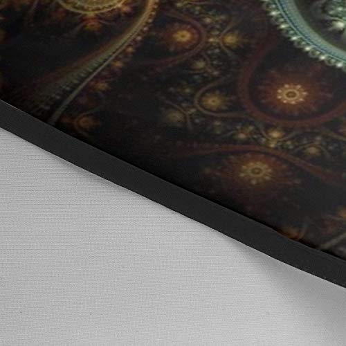 Dynamic Circles - Capa de peluquería para peluquería (tamaño extragrande), diseño abstracto de peluquería y peluquería, 55 x 66 pulgadas