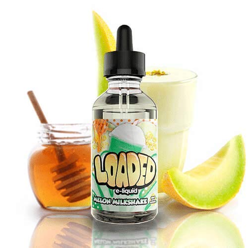 E Liquid Loaded Melon Milkshake 100ml + E Liquid The Boat 10 ml - Pack de 2 Ud. Ambos líquidos contienen 0,0mg de nicotina.