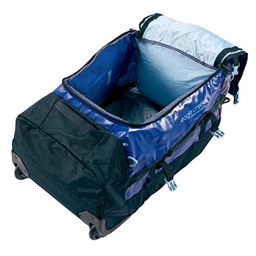 Eagle Creek Cargo Hauler Wheeled Duffel - Bolsa de viaje plegable con ruedas (grande, tejido de TPU resistente al desgaste y al agua), Azul (Arctic Blue). (Azul) - EC0A48XZ271