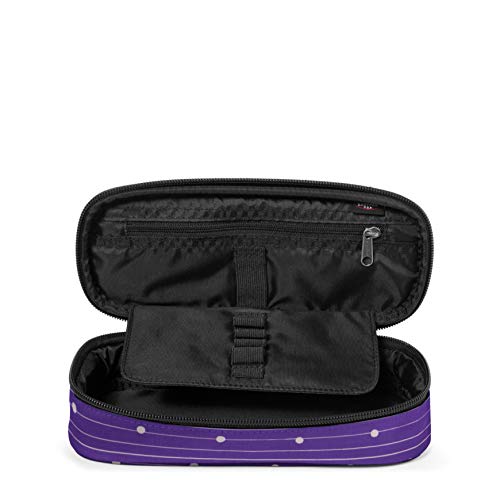 Eastpak Oval Single Estuches, 22 cm, Morado (Little Stripe)
