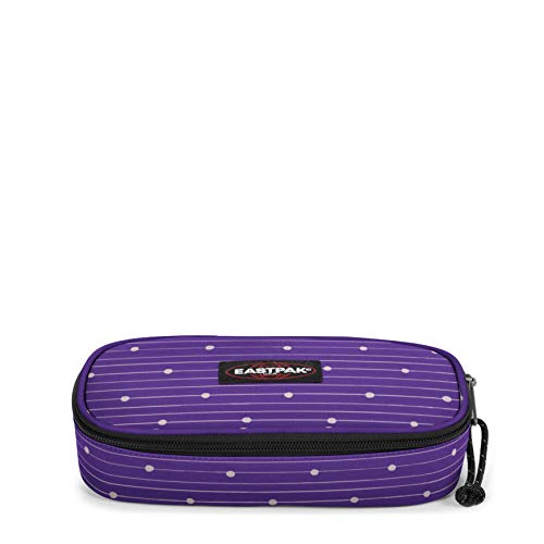 Eastpak Oval Single Estuches, 22 cm, Morado (Little Stripe)