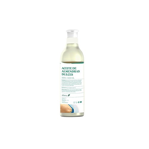 Ebers Aceite Natural de Almendras Dulces - 1000 ml