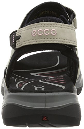 ECCO Offroad, Sandalias con Punta Abierta para Mujer, Beige (Atmosphere/Icew./Black 54695), 38 EU