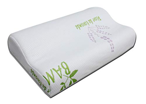 ECO-DE Almohada viscoelastica Fleur de Lavande Cervical 50CM