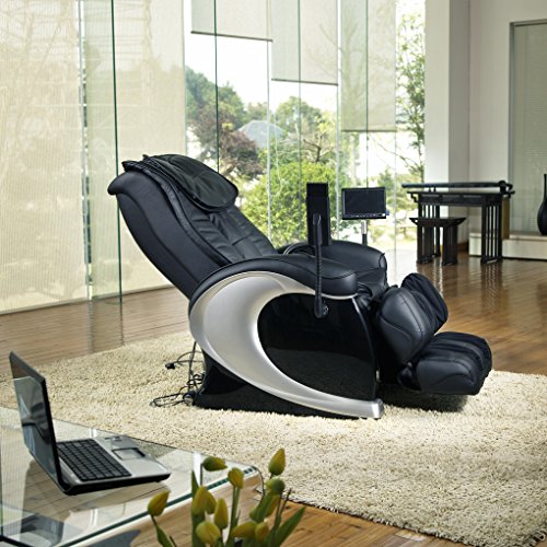 ECO-DE Sillón de Masaje Shiatsu Alta Gama Berlín Negro ECO-762i