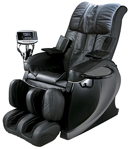 ECO-DE Sillón de Masaje Shiatsu Alta Gama Berlín Negro ECO-762i