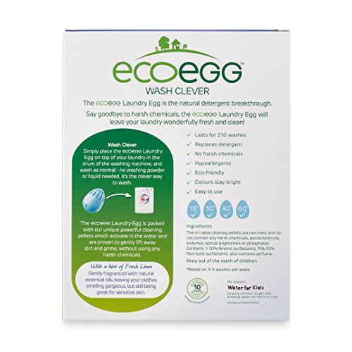 Ecoegg EELE210SC Soft Cotton - Bola para la Colada (210 Lavados)