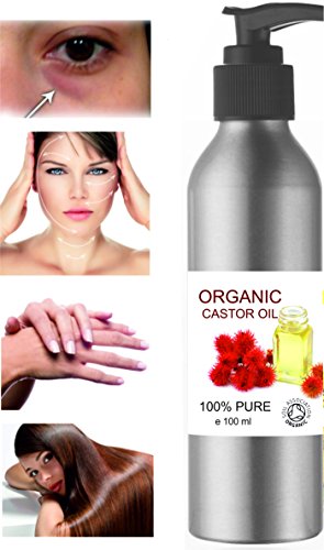 ECOLOGICO Aceite de Ricino 100% Puro Natural 100 ml - Castor Oil - Propiedades Fabulosas