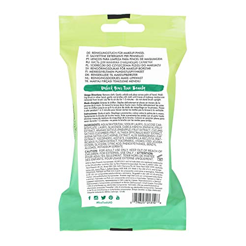EcoTools® - Toallitas de limpieza para brochas de maquillaje
