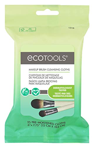 EcoTools® - Toallitas de limpieza para brochas de maquillaje