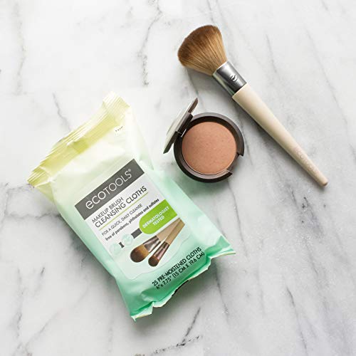 EcoTools® - Toallitas de limpieza para brochas de maquillaje