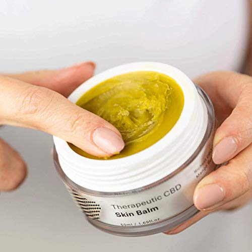 Eczema crema de cannabis – 200-250 mg DBC – Pomada de aceite de cáñamo organico para los problemas de piel – 50 ml – Trata la psoriasis