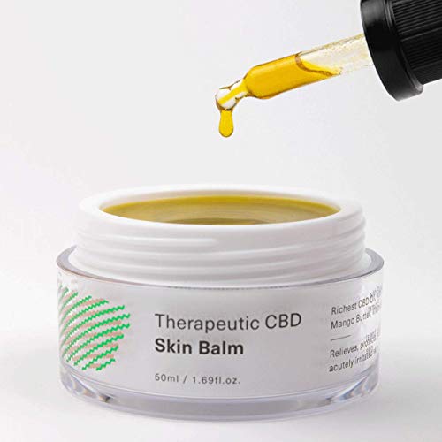 Eczema crema de cannabis – 200-250 mg DBC – Pomada de aceite de cáñamo organico para los problemas de piel – 50 ml – Trata la psoriasis