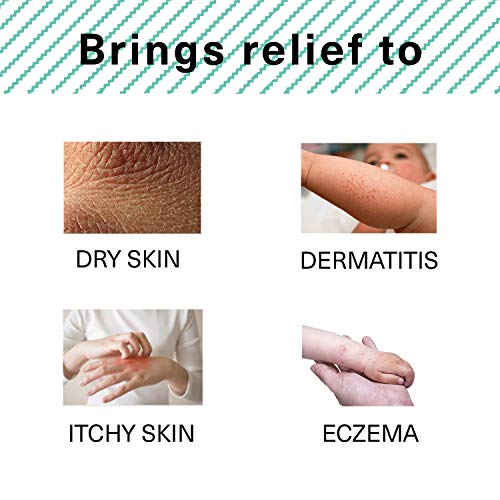 Eczema crema de cannabis – 40-60 mg CBD – Pomada de aceite de cannabidiol organico para piel irritada – 50 ml – Trata la psoriasis