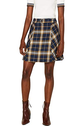 edc by Esprit 099cc1d010 Falda, Azul (Navy 400), 42 (Talla del Fabricante: 40) para Mujer