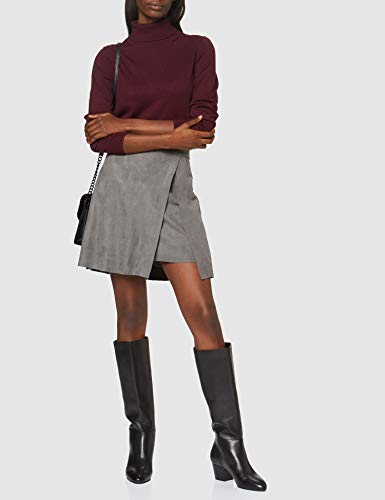 edc by Esprit 109cc1d008 Falda, Gris (Medium Grey 035), 42 (Talla del Fabricante: 40) para Mujer