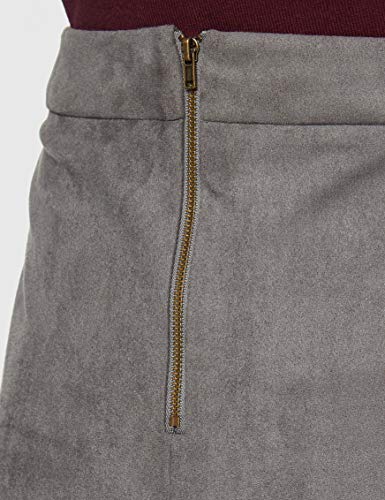 edc by Esprit 109cc1d008 Falda, Gris (Medium Grey 035), 42 (Talla del Fabricante: 40) para Mujer