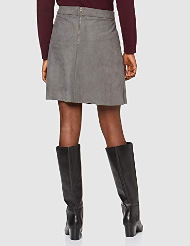 edc by Esprit 109cc1d008 Falda, Gris (Medium Grey 035), 42 (Talla del Fabricante: 40) para Mujer