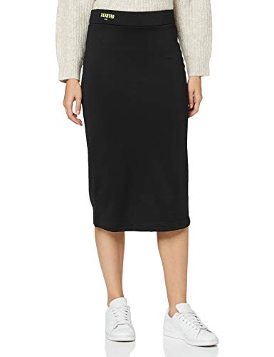 edc by Esprit 109cc1d010 Falda, Negro (Black 001), Large para Mujer