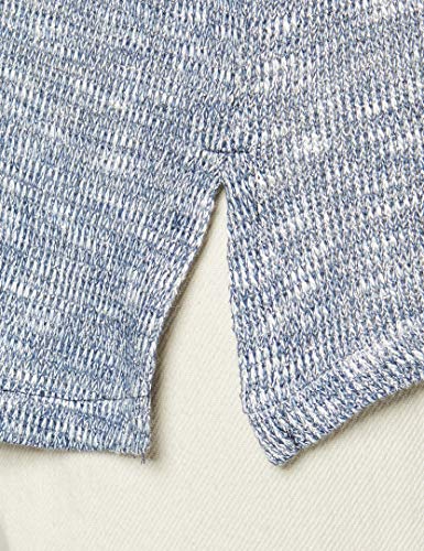 edc by ESPRIT 126CC1K073, Camisa Manga Larga Mujer, Multicolor (Grey Blue 5), 36 ( Small)