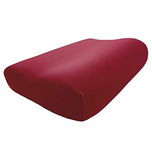 Edda Lux - Funda para almohada Tempur Original Queen S/M/L/XL (61 x 31 cm), 100% algodón, muchos colores, rojo carmín, 61 x 31 cm