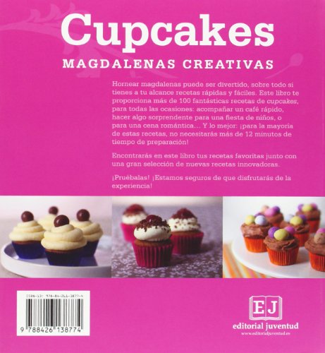 Editorial juventud, s.a. M263689 - Libro cupcakes magdalenas creativas (REPOSTERIA DE DISEÑO)