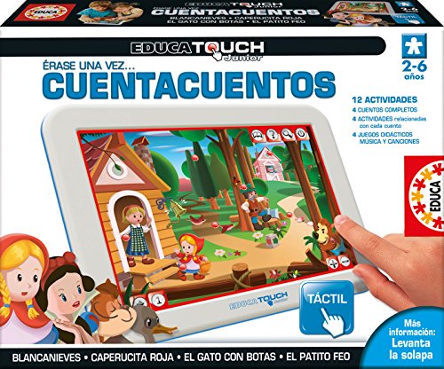 Educa - EducaTouch Junior: Érase Una Vez… Cuentacuentos, con música y canciones, juego educativo para niños, a partir de 24 meses (15746)