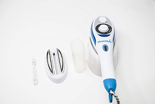EHS.tv Steam Mate, Plancha Vertical a Vapor, 1.000 W de Potencia. Plancha, Limpia e higieniza Tus Prendas