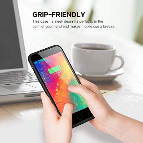 Ekrist Funda Batería para iPhone 8 Plus / 7 Plus / 6 Plus / 6s Plus, 8500mAh Funda Cargador Portatil Ultra Capacidad Carcasa Batería Recargable Batería Externa para iPhone 8 Plus 7 Plus 6 Plus 6s Plus