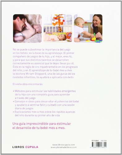 El aprendizaje de tu bebé mes a mes: Estimula el desarrollo de tu hijo jugando (Padres e hijos)