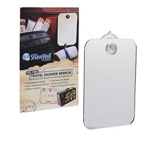 El Espejo para Ducha de Viaje que no se Empaña de Shave Well Company