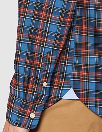 El Ganso 2 Camisa casual, Azul (Indigo 0058), Small para Hombre