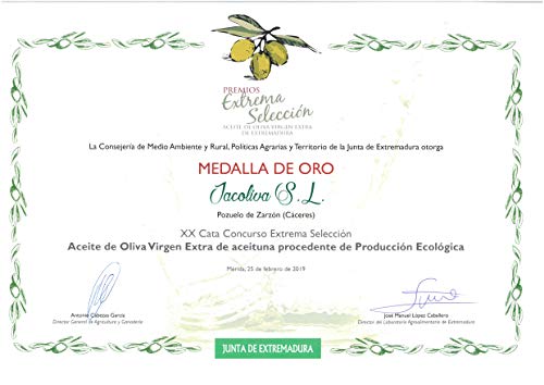 El Lagar del Soto Aceite de Oliva, Virgen Extra Ecológico - 5 litros